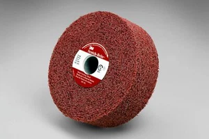 Rueda de acabado de metal Scotch-Brite, MF-WL, 5A gruesa, 6 in x 2 in x (Caso de 2) - Imagen 1 de 1