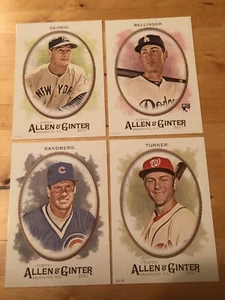 2017 Topps Allen & Ginter 201-300 Jumbo 5x7 /49 Made You Pick Free Shipping - Picture 1 of 1