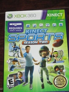 Kinect Sports Season Two Microsoft XBOX 360 Complete CIB - Picture 1 of 3