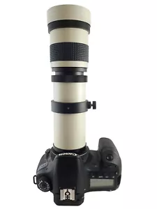 Powerful Canon EOS EF Fit 420 800mm Super TelePhoto Zoom Lens 100D 200D 400D  - Picture 1 of 12