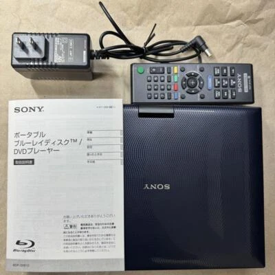 Sony BDP-SX910 Portable Blu-ray Player DVD 9V Wide Screen Black Made in 2014 - Image 1 of 4