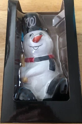 Figura muñeco de nieve de los Washington Nationals - Memory Company nueva en caja Foto 1 de 4