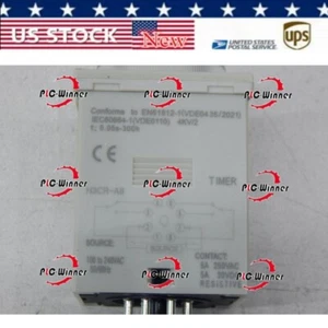 REPLACE FOR Omron H3CR-A8 Timer Plug-In 5 Amp 100-240VAC 50/60Hz 8 Pin 1.2 - Picture 1 of 1