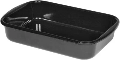 Riess Bratpfanne 35x23x7,5cm Emaille Bräter Schmorpfanne Auflaufform Backform - Bild 1 von 2