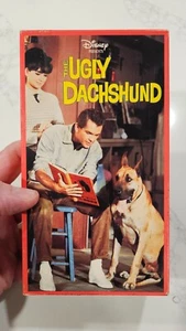 The Ugly Dachshund VHS Disney – VCR Tape Walt Disney Home Video - Imagen 1 de 11