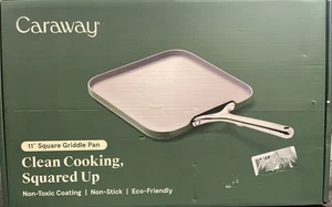 Plancha cuadrada Caraway Home 11" cocina limpia. CAJA ABIERTA ENVIO GRATIS - Imagen 1 de 4