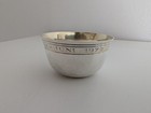 Vintage Faustbecher 835er Silber M Hansen-Becher 1972 vergoldet Unikat