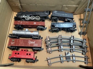 Gilbert American Flyer Spur S ZUG SET ungeprüft 283 Lok Tender & 5 Wagen - Bild 1 von 7