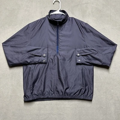 Chaqueta Ralph Lauren Mujer Mediana Azul Cuarto Cremallera Bombardero Bolsillos Golf Polo Usada en Excelente Condición Foto 1 de 4