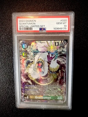 2024 Digimon Quantumon PSA 10 Special Limited Set - Image 1 of 4