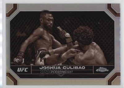 2024 Topps Chrome UFC Sepia Refractor Joshua Culibao #101 Rookie RC - Image 1 of 2