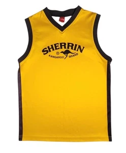 Kangaroos Sherrin Promotional AFL VFL Singlet Guernsey Jersey Size XXS Football - Picture 1 of 11