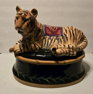 Raymond Waites Safari Leopard 12" Tureen - Picture 1 of 8