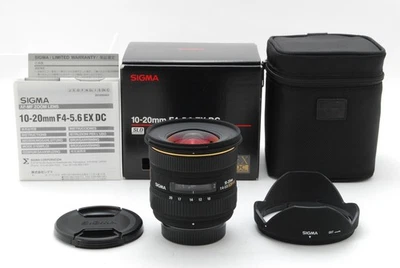 [Excelente como nuevo en caja] Lente SIGMA 10-20mm f4-5.6 EX DC HSM para... - Imagen 1 de 4