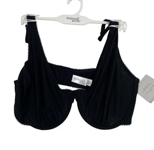 Reggiseno con ferretto Tranquillo e vero nero cinghie regolabili e chiusura con gancio taglia 3X - Foto 1 di 12