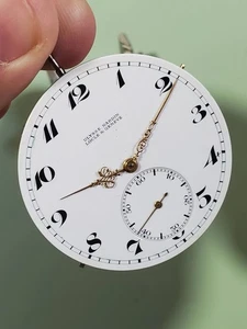 SELTENES 1910er ULYSSE NARDIN CHRONOMETRE Cal 19" Schweizer Taschenuhrwerk - Bild 1 von 8