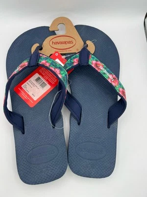 Мужские тропические сандалии-шлепанцы Havaianas размер США 13 цвет индиго - Изображение 1 из 3
