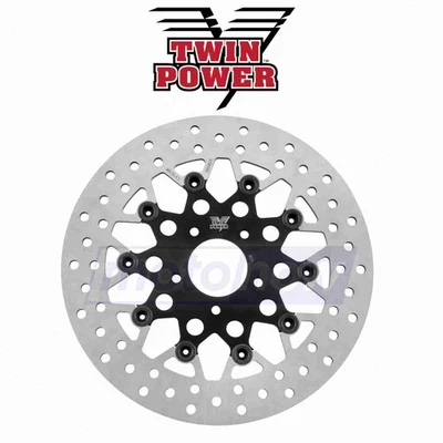 Twin Power Rear Floating Mesh Rotor for 2001-2006 Harley Davidson FLSTCI ej - Изображение 1 из 4