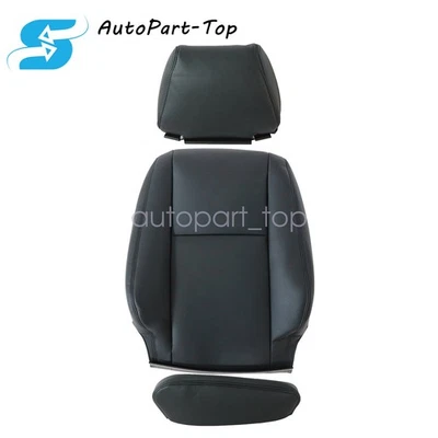 Replacement For 07-19 Mercedes-Benz Sprinter Driver Top Leather Seat Cover Black - Image 1 of 4