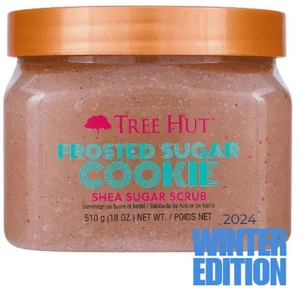 Tree Hut Frosted Sugar Cookie Shea Sugar Body Scrub – 18oz, 2024 Winter Edition - Picture 1 of 1