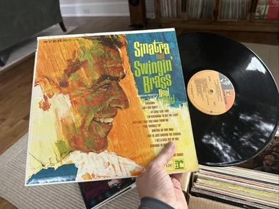 Sinatra and Swingin' Brass LP Vinyl 1961 NM/EX - Image 1 of 4