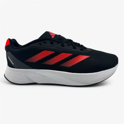 Adidas Duramo SL Solar Red Grey Mens Athletic Sneaker - Image 1 of 4