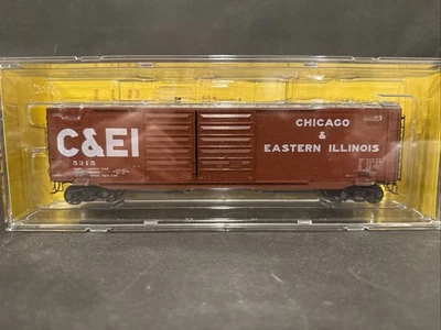 Vagón de carga Kadee 6716 C&EL Road #5315 50' PS-1 con acoplador a escala Foto 1 de 4