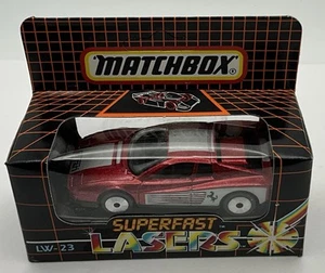 1987 Matchbox Superfast Lasers Ferrari Testarossa LW-23 - Picture 1 of 5