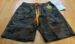 Polo Ralph Lauren Sample Men Size Medium Camo Green Sleepwear Cotton Shorts - Picture 1 of 13