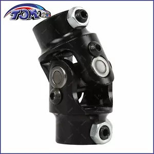 Black Pre 1977 Model 800 GM Power Steering Box 13/16-36 Spline X 3/4" DD U Joint - Picture 1 of 3