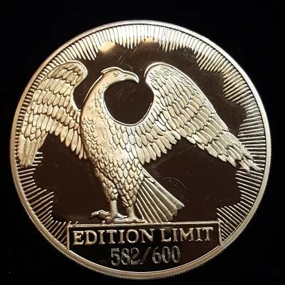 Russia 1993 Silver 5 oz Wildlife Collectors Ser Limited Edition of 600 Minted - Image 1 of 2