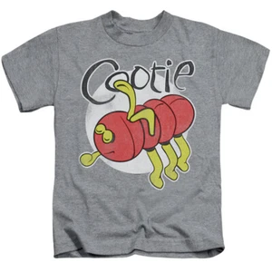 Cootie Boys T-Shirt Bug Athletic Heather Tee - Picture 1 of 1