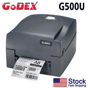 Godex G500u 4" Thermal Transfer USB 203dpi Desktop Label Printer Barcode Printer - Picture 1 of 7