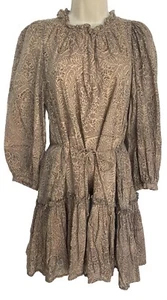 Cleobella Julietta braunes Minikleid mit Gürtel Größe M - Bild 1 von 14