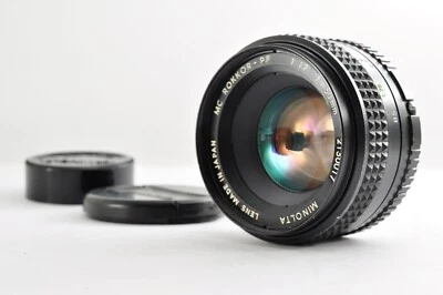 Lente Minolta MC Rokkor-PF 50mm f/1.7 Prime [Exc+5] (Ser.2130017) Japão / 1254D#2 - Imagem 1 de 4