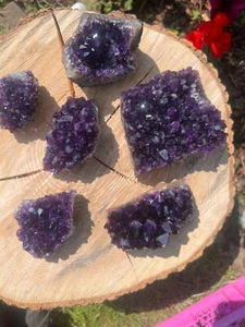 Ametyst Uruquay Druse Extra top Qualität Druse Geode Amethyst mineralien cluster - Bild 1 von 1
