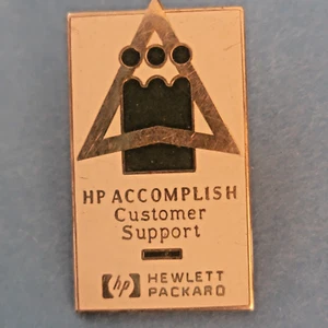 Hewlett Packard Accomplished Customer Support Award Pin Medical Division - Picture 1 of 1
