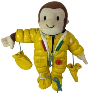 Vintage BRIO Curious George Activity Plush Astronaut Stuffed Animal Space Suit - Picture 1 of 11