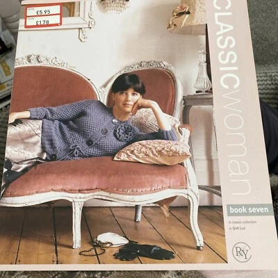 Rowan Classic Style Book 7 Bag Sweater Cardigan Scarf  Etc Knitting Patterns - Image 1 of 2