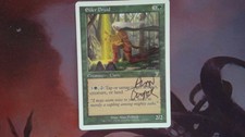 1X Elder Druid Seventh Edition NM/EX SIGNED MTG CARD