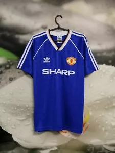 Manchester United MU 1988 - 1990 3rd third shirt jersey camiseta Adidas size L - Picture 1 of 6