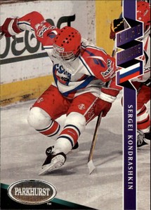 1993-94 Parkhurst #532 Sergei Kondrashkin Rookie