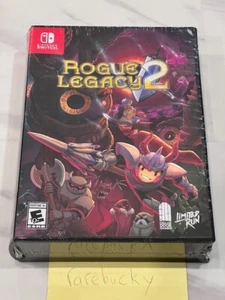 Rogue Legacy 2 Deluxe Edition (Nintendo Switch) NEW SEALED MINT, RARE US LRG! - Picture 1 of 2