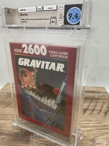 New Gravitar Atari 2600 Sealed Video Game Wata Graded 9.4 Seal Grade A+! RARE! - Picture 1 of 12