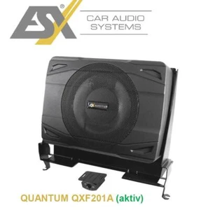 B-WARE ESX QXF201A aktiv Subwoofer kompatibel mit Fiat Ducato III Citroen Jumper - Bild 1 von 10