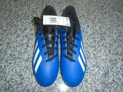ZAPATOS DE FÚTBOL JÓVENES ADIDAS TALLA 5 X19.4 NEGRO/AZUL - NUEVOS SIN CAJA Foto 1 de 4