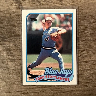 Todd Stottlemyre 1989 Topps #722 Toronto Blue Jays MLB - Image 1 of 2
