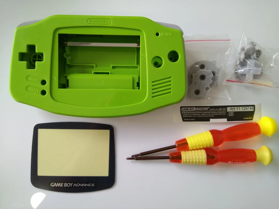 HOUSING GAME BOY ADVANCE APPLE GREEN NEW - Image 1 of 1