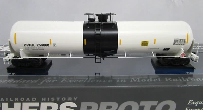 Walthers Proto HO Scale DPRX PBF Holding 55' Trinity 30,145 Gallon Tank Car NOS - Image 1 of 4