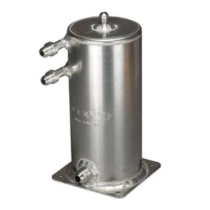 OBP Fuel Swirl Pot - 1.5L - 100mm Diameter x 220mm Height 3 x - 6 JIC 1 x- 8 JIC - Afbeelding 1 van 1